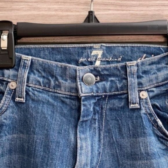 7 For All Mankind Dojo Allston Crochet Jeans - Picture 10 of 13